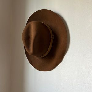 Rag n Bone Hat Wool Brown M